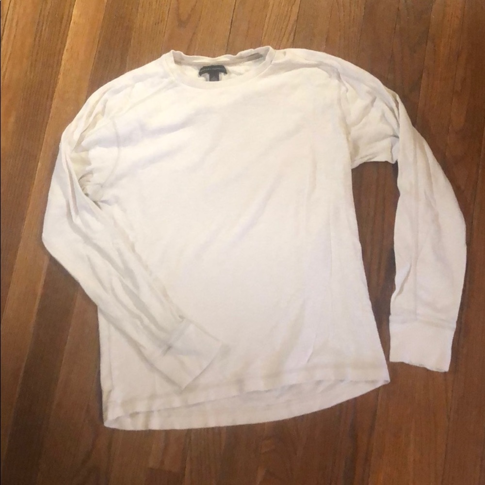 Men’s Crew Neck Long Sleeve Size Medium Banana